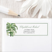 Palm Tree Modern Elegante Grün (Insitu)