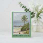 Palm Tree, Montego Bay Jamaica Juni 2011 Postkarte (Stehend Vorderseite)