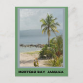 Palm Tree, Montego Bay Jamaica Postkarte (Vorderseite)