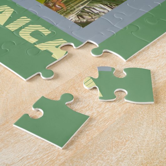 Palm Tree, Montego Bay Jamaica Puzzle (Seite)