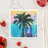 Palm Tree Napkins Serviette (Beispiel)