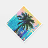 Palm Tree Napkins Serviette (Ecke)