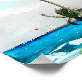 Palm Tree Nassau von Winslow Homer Poster (Ecke)