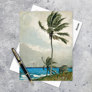Palm Tree Nassau Winslow Homer Postkarte