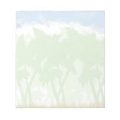 Palm Tree Notepad Notizblock (Vorderseite)