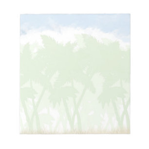 Palm Tree Notepad Notizblock