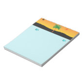 Palm Tree Notepad Notizblock (Rotiert)