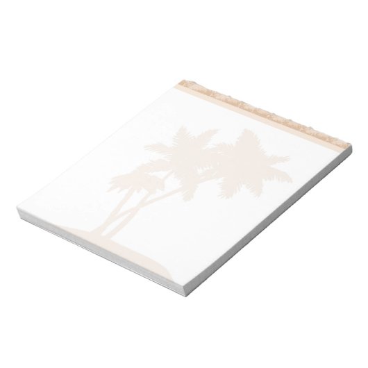 Palm Tree Notepad Notizblock (Rotiert)