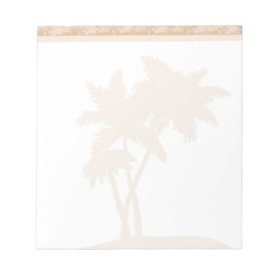 Palm Tree Notepad Notizblock