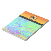 Palm Tree Notizblock (Rotiert)