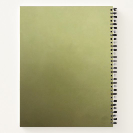 Palm Tree Notizblock (Rückseite)