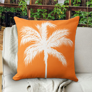 Palm Tree Orange Kissen