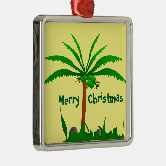Palm Tree Ornament Aus Metall (Rechts)