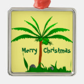 Palm Tree Ornament Aus Metall (Vorne)