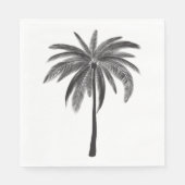 Palm Tree Paper Napkin Serviette (Vorderseite)