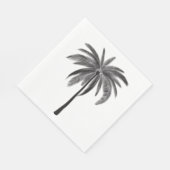 Palm Tree Paper Napkin Serviette (Ecke)
