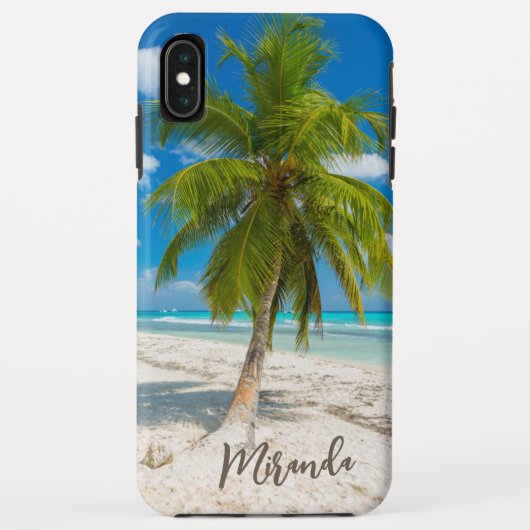 Palm Tree Paradise Case-Mate iPhone Hülle (Rückseite)