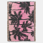 Palm Tree Pattern Decke (Vorderseite Vertikal)