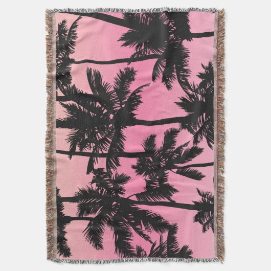 Palm Tree Pattern Decke (Vorderseite Vertikal)