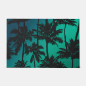 Palm Tree Pattern Fußmatte (Vorderseite)