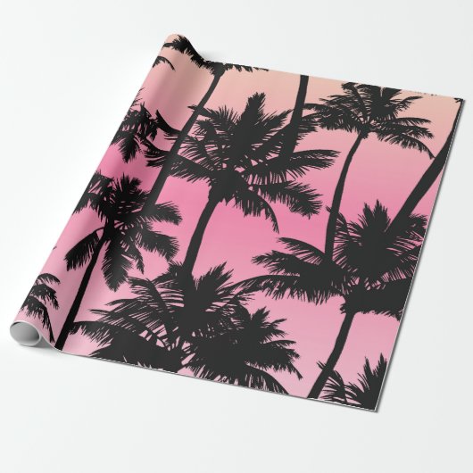 Palm Tree Pattern Geschenkpapier (Ungerollt)