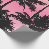 Palm Tree Pattern Geschenkpapier (Ecke)