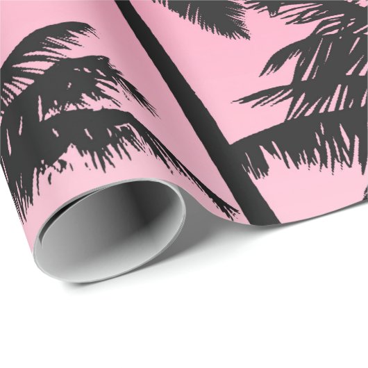 Palm Tree Pattern Geschenkpapier (Rolleneckpunkt)