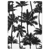 Palm Tree Pattern Klemmbrett (Rückseite)