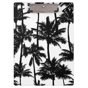 Palm Tree Pattern Klemmbrett