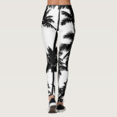 Palm Tree Pattern Leggings (Rückseite)
