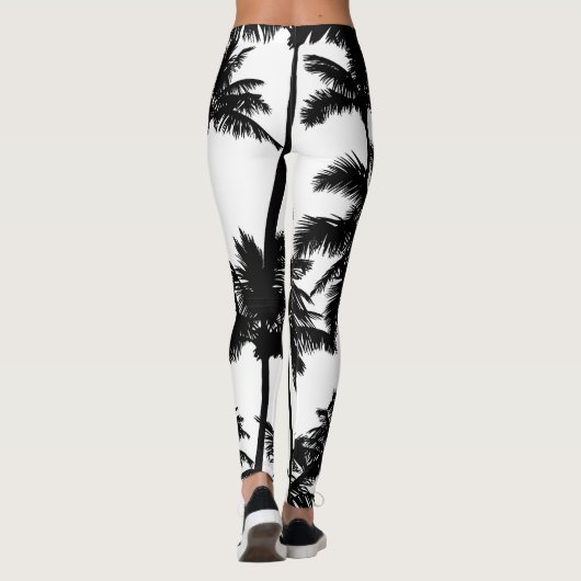 Palm Tree Pattern Leggings (Rückseite)