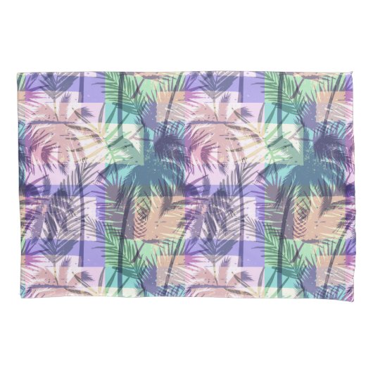 Palm Tree Pattern Pillowcases Kissenbezug (Vorderseite)