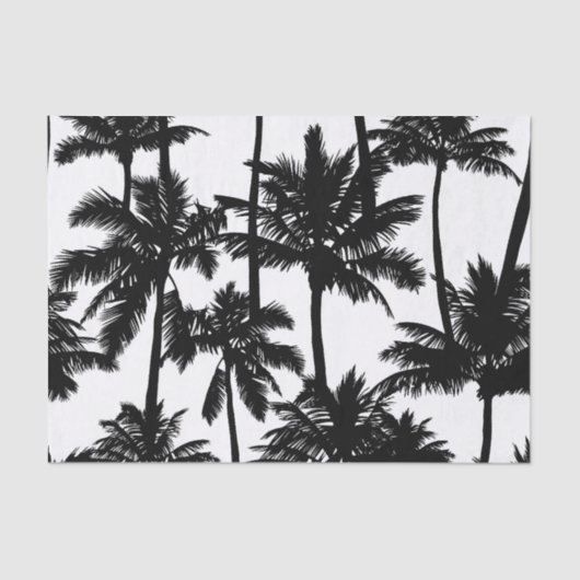 Palm Tree Pattern Seidenpapier (Vorderseite)