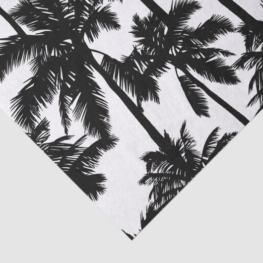 Palm Tree Pattern Seidenpapier (Ausschnitt)