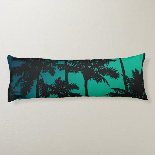 Palm Tree Pattern Seitenschläferkissen (Rückseite)