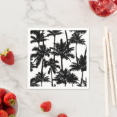 Palm Tree Pattern Serviette (Beispiel)