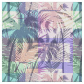 Palm Tree Pattern Stoff (Nahaufnahme)