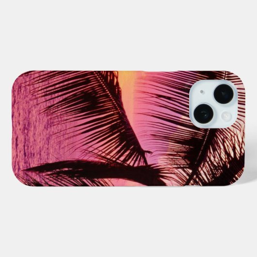 Palm tree phonecase Case-Mate iPhone hülle (Rückseite (Horizontal))