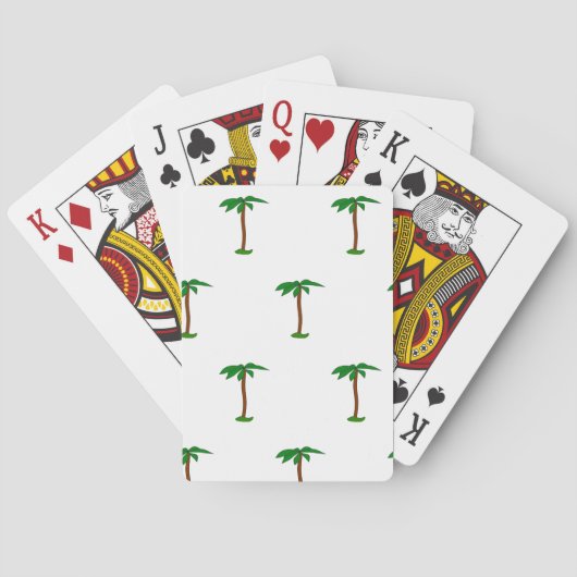 Palm Tree Playing Cards Spielkarten (Rückseite)
