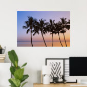Palm tree poster (Heimbüro)
