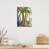 Palm Tree Poster (Küche)
