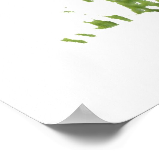 PALM TREE POSTER 24X36" (Ecke)