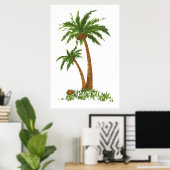 PALM TREE POSTER 24X36" (Heimbüro)