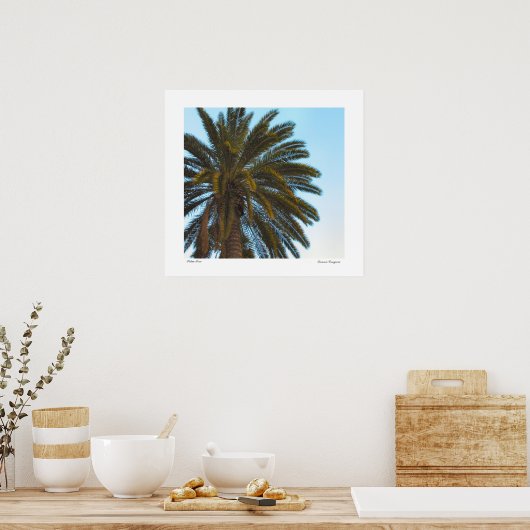 Palm Tree Poster Print (Küche)
