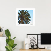 Palm Tree Poster Print (Heimbüro)