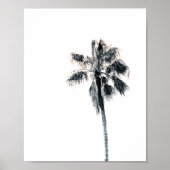 Palm Tree Poster | Rosa 8x10 (Vorne)