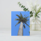 Palm Tree Postkarte (Stehend Vorderseite)