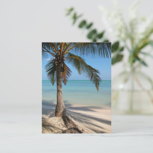 Palm Tree - Postkarte (Stehend Vorderseite)