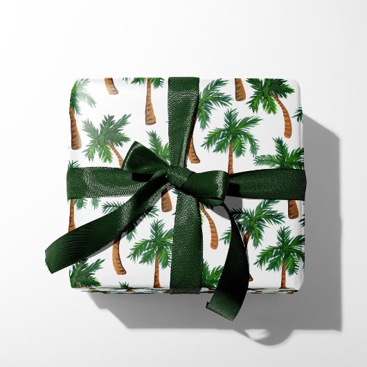 Palm Tree Print Geschenkpapier