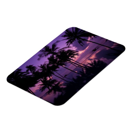 Palm Tree Reflection Magnet (Linke Seite)